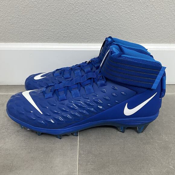 Nike Force Savage Pro 2 Men’s 14.5 Blue White Football Cleats Shoes AH4000-400 main image 6